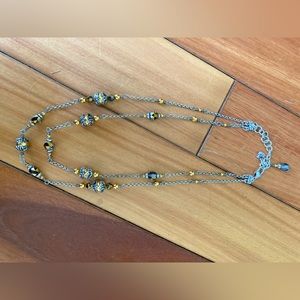 Brighton double strand necklace